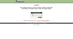 Desktop Screenshot of centraldecontabilidade.com.br